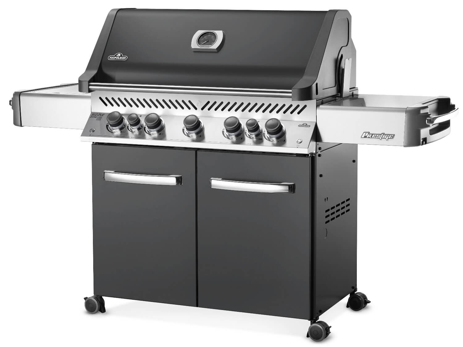 Napoleon Prestige 665 Grau Seitlich